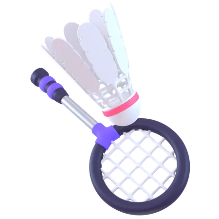 Badminton  3D Icon