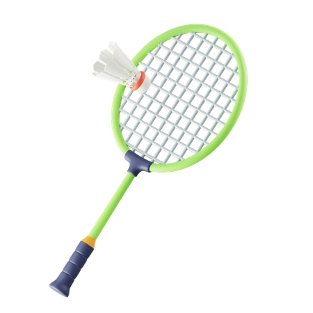 Badminton  3D Icon