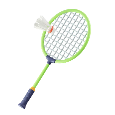 Badminton  3D Icon