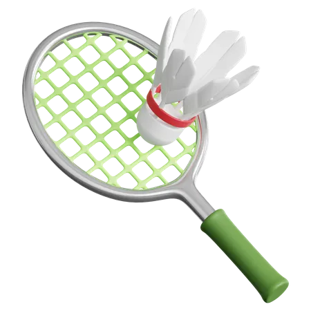 Badminton  3D Icon