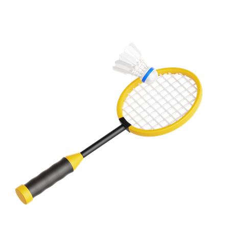 Badminton  3D Icon