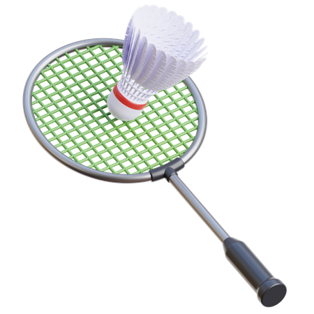 Badminton  3D Icon