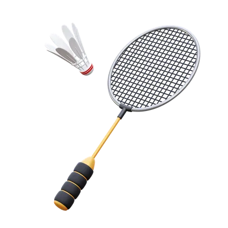 Badminton  3D Icon