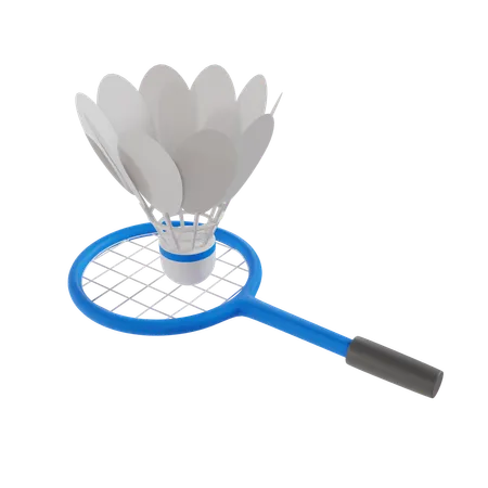 Badminton  3D Icon