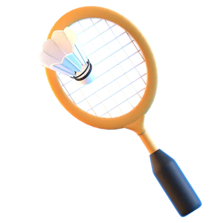 Badminton  3D Icon