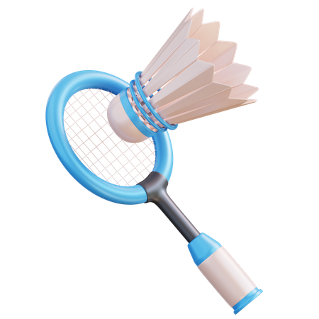 Badminton  3D Icon