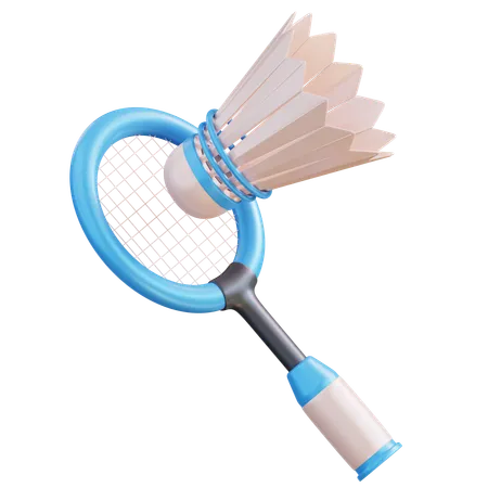 Badminton  3D Icon