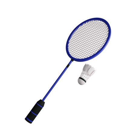 Badminton  3D Icon