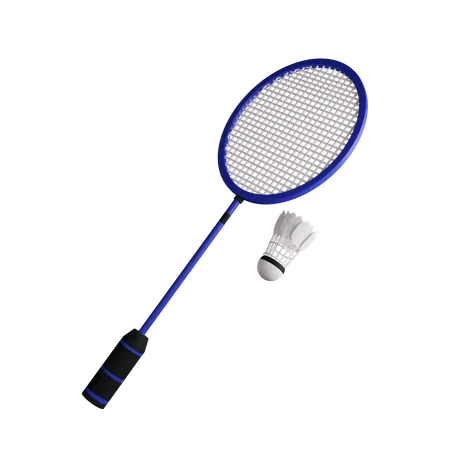 Badminton  3D Icon