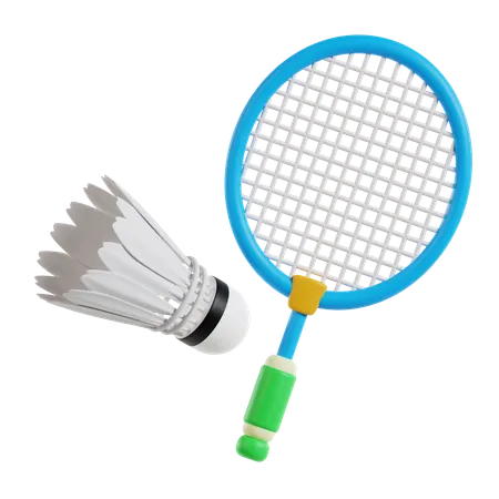 Badminton  3D Icon