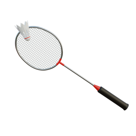 Bádminton  3D Icon