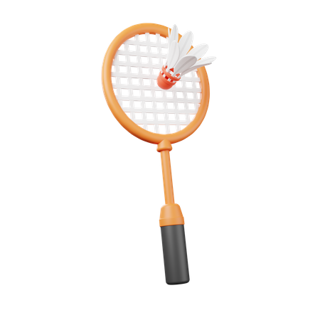 Badminton 3D Icon