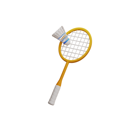 Badminton  3D Icon