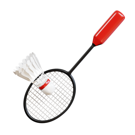 Badminton  3D Icon