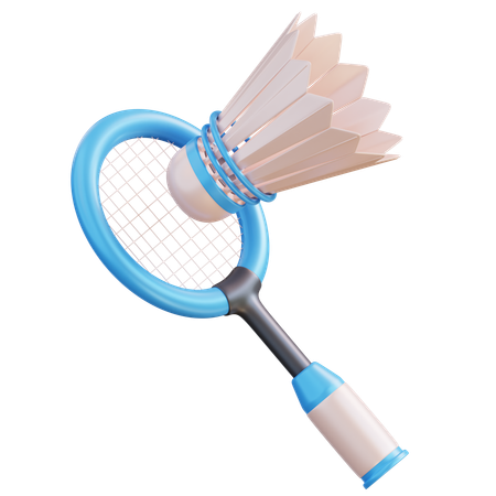 Badminton  3D Icon