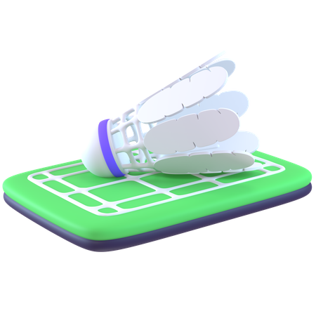 Badminton Court  3D Icon