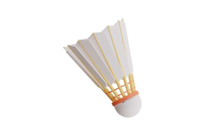 Badminton-Federball  3D Icon