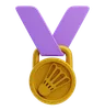 Badminton Medal