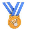 Badminton Medal