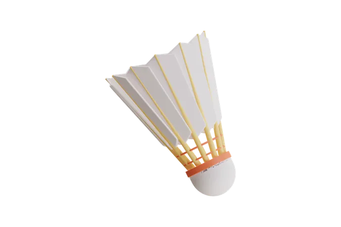 Peteca de badminton  3D Icon