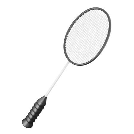 Badminton racket  3D Icon