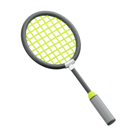 Badminton Racket  3D Icon