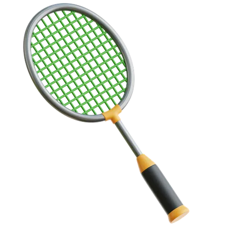 Badminton Racket  3D Icon