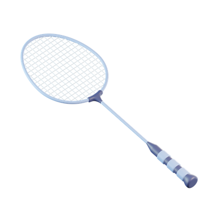 Badminton Racket  3D Icon