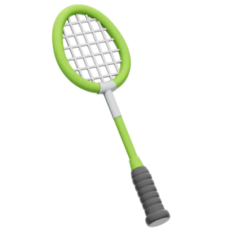 Badminton Racket  3D Icon