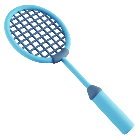 Badminton Racket  3D Icon