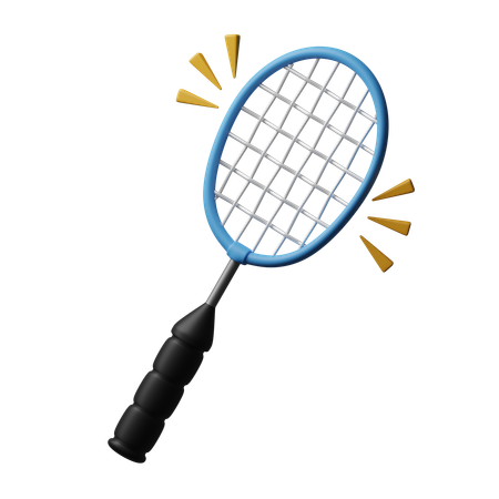 Badminton racket  3D Icon