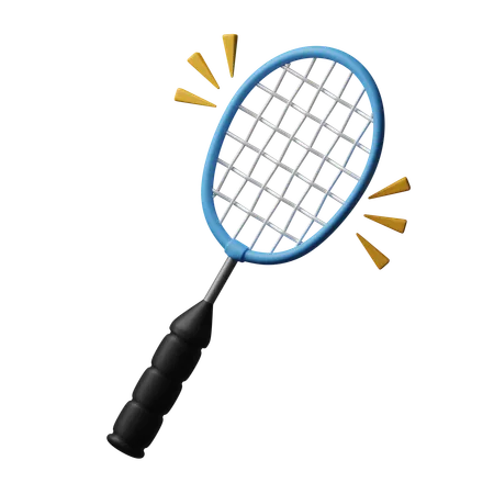 Badminton racket  3D Icon