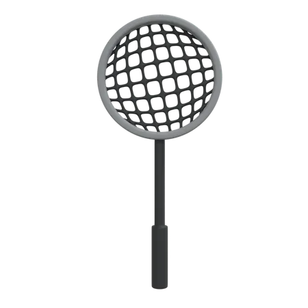 Badminton Racket  3D Icon