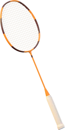 Badminton Racket  3D Icon