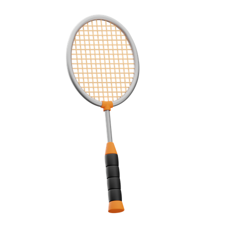 Badminton Racket  3D Icon