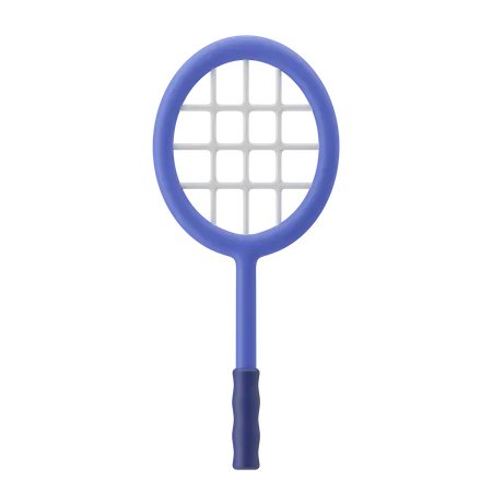 Badminton Racket  3D Illustration