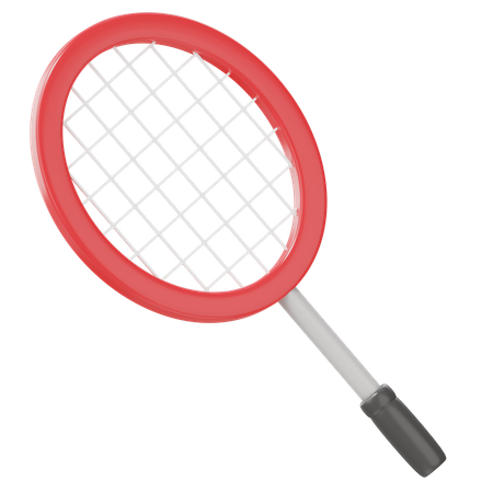 Badminton Rocket  3D Icon