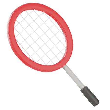 Badminton Rocket  3D Icon