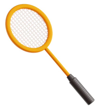 Badminton Schläger  3D Icon