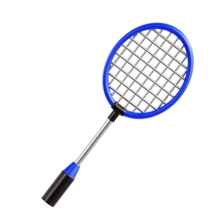 Badminton Schläger  3D Icon