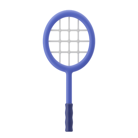Badminton Schläger  3D Illustration