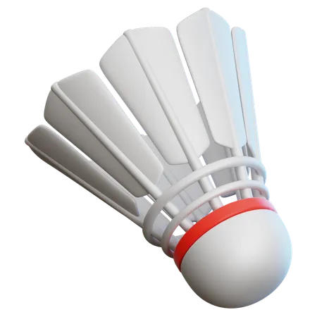 Badminton Shuttlecock  3D Icon