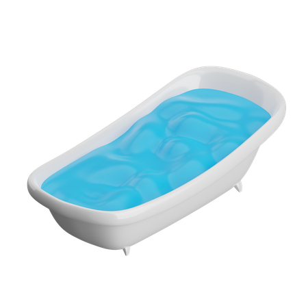 Badewanne  3D Icon