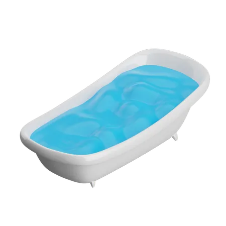 Badewanne  3D Icon