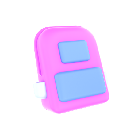 가방  3D Icon