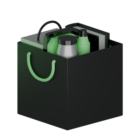 Bag Order  3D Icon