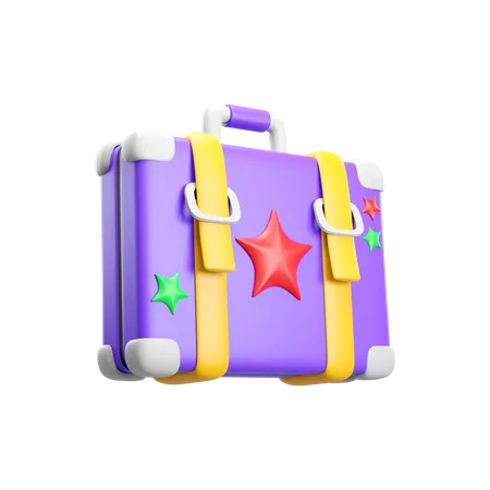 Bagagem de viagem  3D Icon