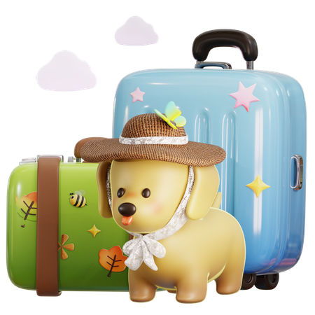 Bagage  3D Icon