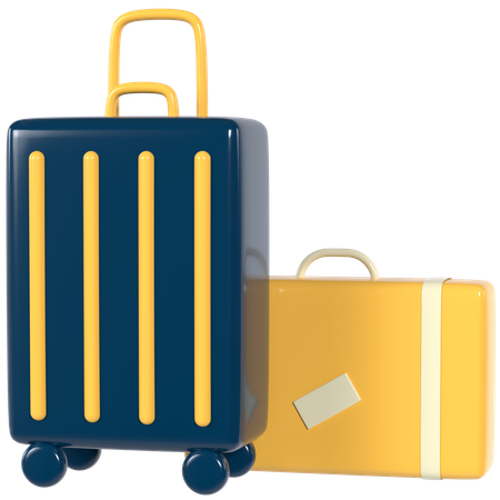 Bagages  3D Icon