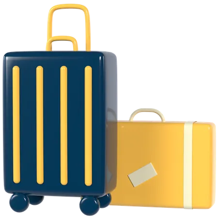 Bagages  3D Icon